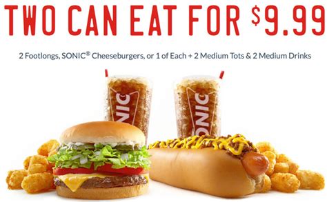 Sonic Coupons, Promo Codes & Deals Oct-2023