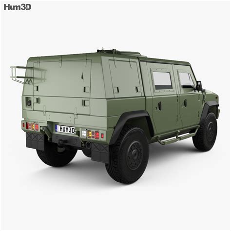 Iveco LMV (Lince) 2001 3D model - Military on Hum3D