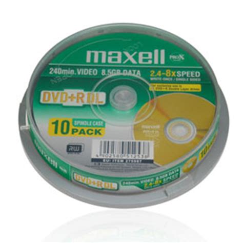 DVD+R Dual Layer - Maxell Australia