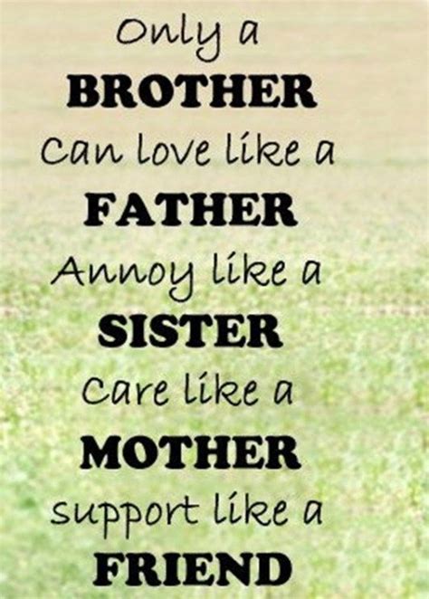 The 100 Greatest Brother Quotes And Sibling Sayings | Brother birthday quotes, Brother quotes ...