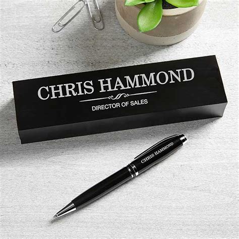 Executive Personalized Pen Gift Set