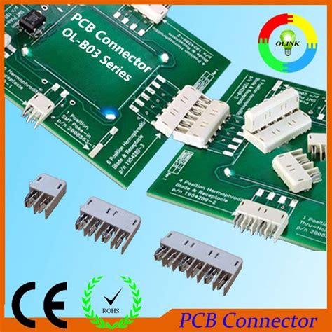 Quick connect Blade type pcb connector types for LED lighting modules