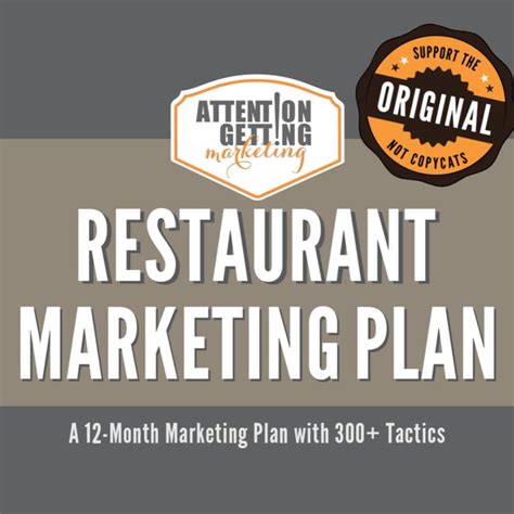 Restaurant Marketing Plan PDF Restaurant Marketing Handbook - Etsy