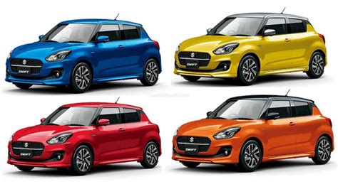 2020 Swift Facelift - All 10 Colours, Specs & Features Explained