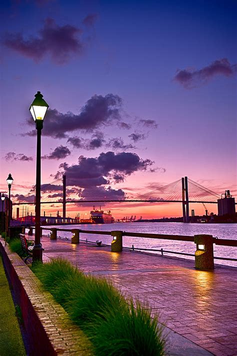 Savannah River Bridge Photograph by Renee Sullivan