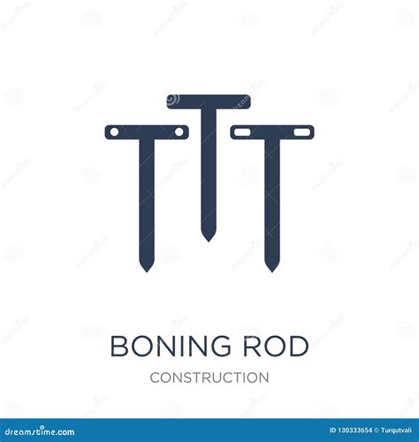 Boning Rod Icon. Trendy Flat Vector Boning Rod Icon on White Background ...