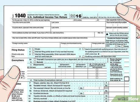 3 Ways to Read a Tax Return Transcript - wikiHow