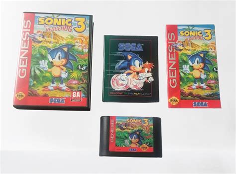 Sonic the Hedgehog 3 Sega Genesis Game Tested Complete CIB - Etsy