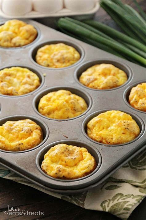 Ham & Cheese Egg Muffins + VIDEO - Julie's Eats & Treats