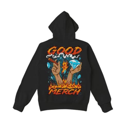 Good Merch Black Hoodie – HpDukeTV Merch