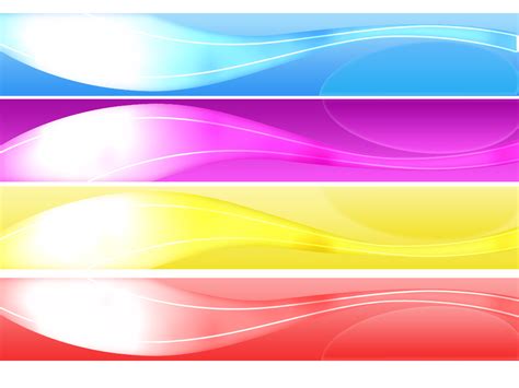 Photoshop Stuff: Colorful banners for header