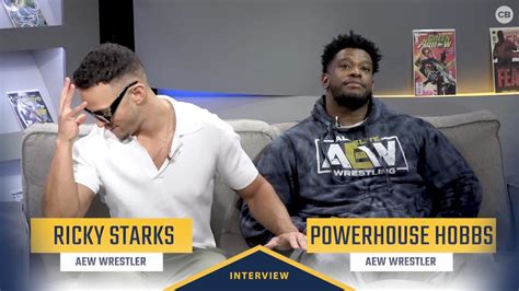 AEW's Ricky Starks and Powerhouse Hobbs on Team Taz's Future, Hook and ...