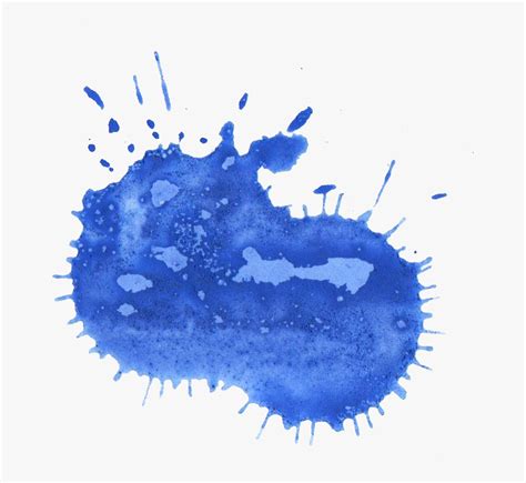 Transparent Paint Stain Blue, HD Png Download , Transparent Png Image - PNGitem