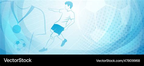 Abstract soccer background Royalty Free Vector Image