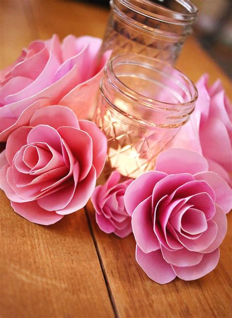 How To Make Paper Flowers - A Beautiful Mess