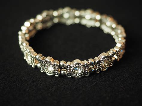 Free Images : chain, bangle, bracelet, jewellery, diamonds, gemstone, gems, valuable, silver ...