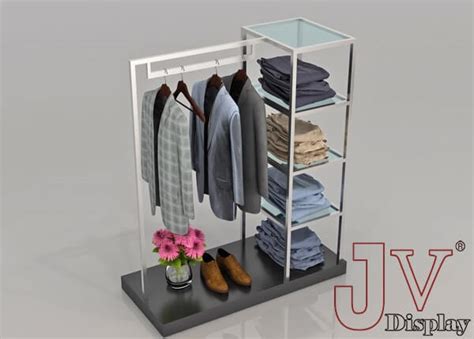 clothing display shelves and gondola racks with 4 shelves for sale ...