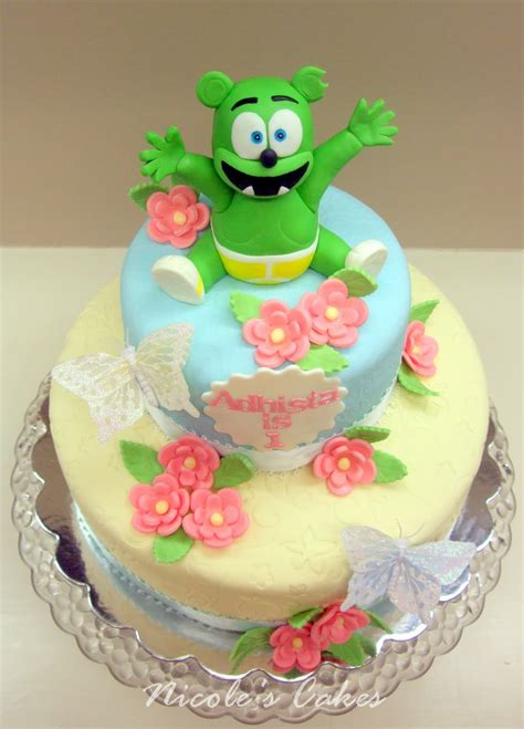 Confections, Cakes & Creations!: Gummy Bear 1st Birthday Cake