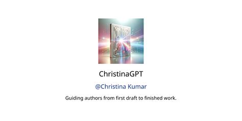 ChristinaGPT GPTs features and functions, examples and prompts | GPT Store