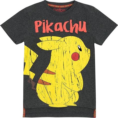 Pokemon Boys Pikachu T-Shirt : Amazon.co.uk: Clothing