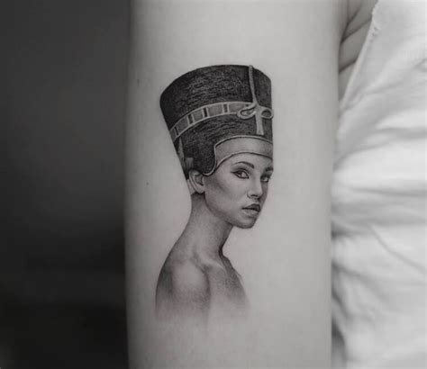 Nefertiti tattoo by Ben Tats | Post 32191