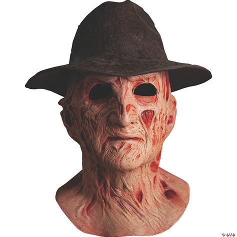 Adults A Nightmare on Elm Street 4: The Dream Master Deluxe Freddy Krueger Mask with Hat