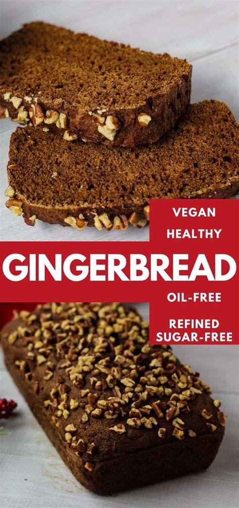 Vegan Gingerbread | Vegan gingerbread, Vegan sweets, Holiday desserts