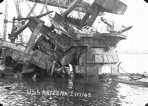 USS Arizona Gallery - The Wreck