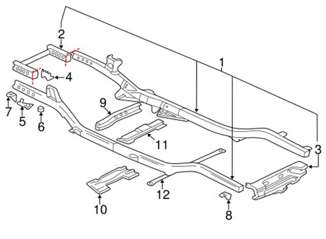 FRAME & COMPONENTS for 2004 Chevrolet Trailblazer