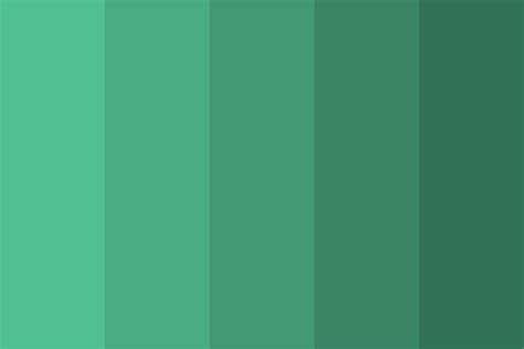 green logo Color Palette