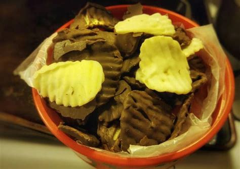 Chocolate covered chips Recipe by kevin.stanley.71 - Cookpad