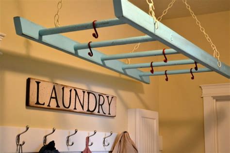 19 Laundry Room Clothes Hanger Racks Design Ideas