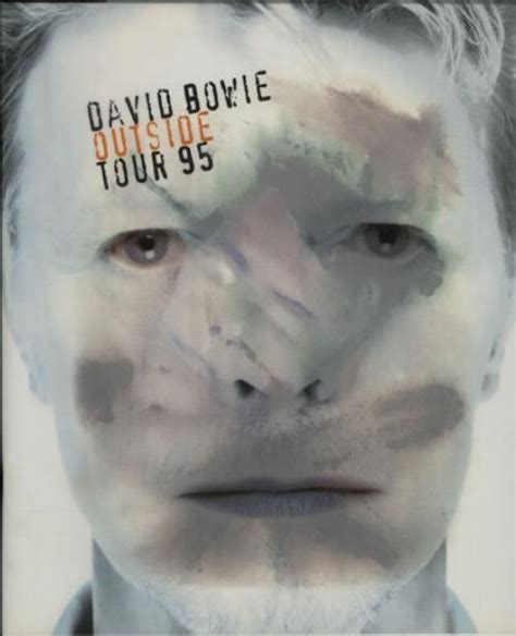 David Bowie Outside Tour 95 UK tour programme (635132) TOUR PROGRAMME