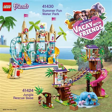 LEGO Friends 41430 Summer Fun Water Park revealed