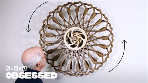 How This Guy Builds Mesmerizing Kinetic Sculptures | Obsessed | WIRED ...