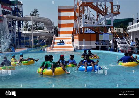 Newly slide titled Crusader launches at water park of Nicco Park ...