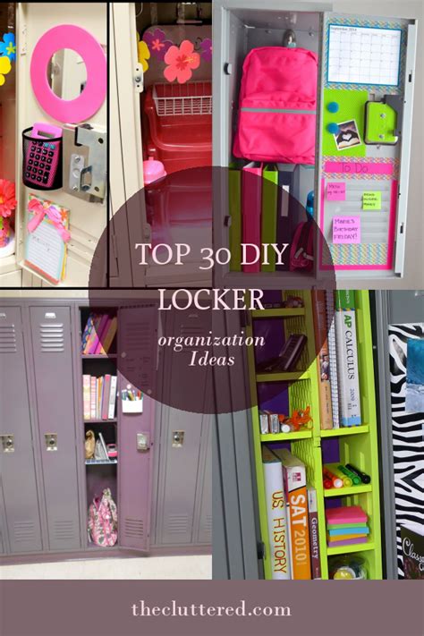 Top 30 Diy Locker organization Ideas - Home, Family, Style and Art Ideas