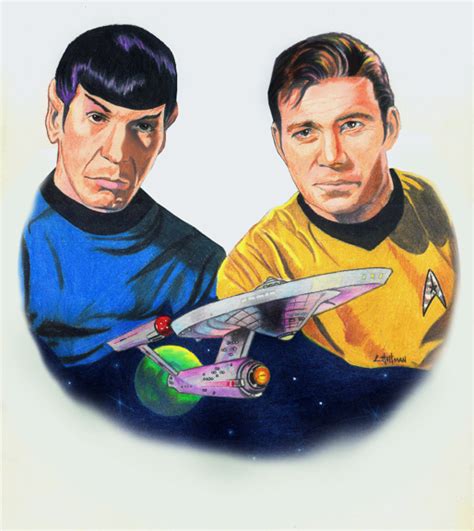 Star Trek Kirk Spock by choffman36 on DeviantArt