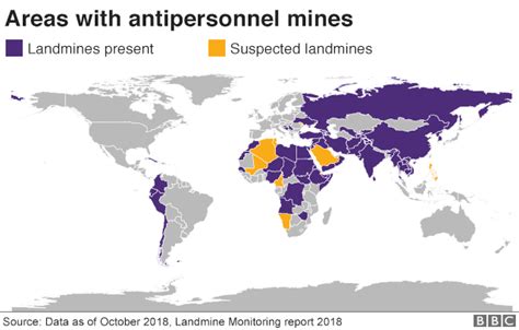 War News Updates: Where Are The World's Landmines?