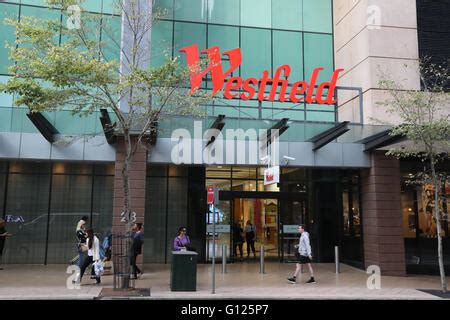 Westfield Sydney shopping centre, Entrance, Sydney, Australia Stock ...