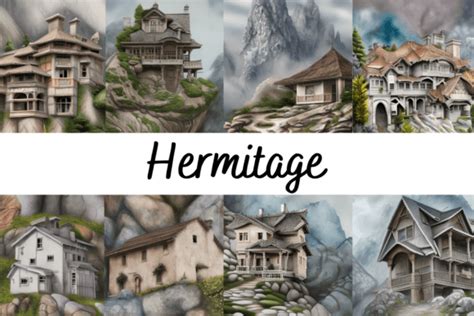 Hermitage Graphic by PrintYourArt · Creative Fabrica