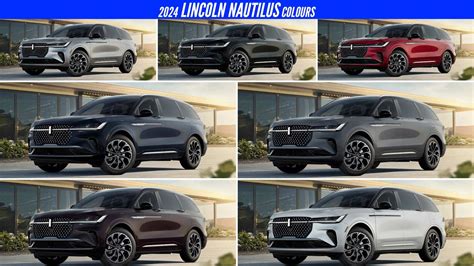 2024 Lincoln Nautilus Interior Colors - Ebony Gweneth