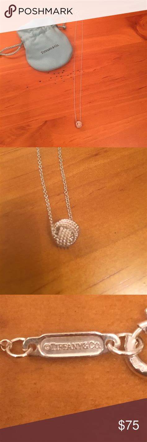 Tiffany & Co Knot necklace | Necklace, Knot necklace, Tiffany & co.