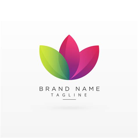 leaf logo concept design in colorful style - Download Free Vector Art, Stock Graphics & Images