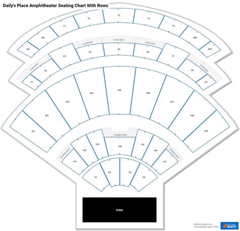 Ascend Amphitheater Seating Chart