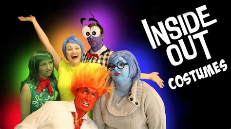 Inside Out Costumes! EASY - YouTube