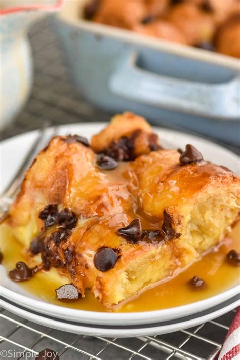 Croissant Bread Pudding | Simple Joy