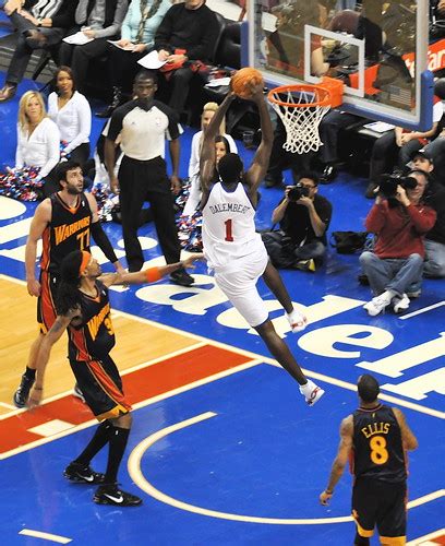 Samuel Dalembert and the Sixers | Wachovia Center as seen fr… | Flickr