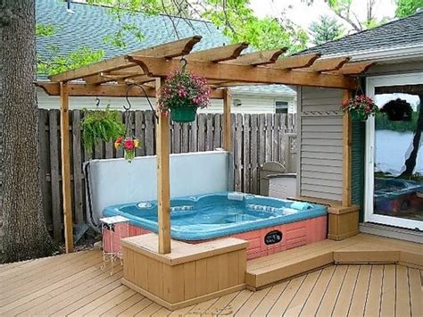 65 Epic Hot Tub Deck Plans - Backyard Boss