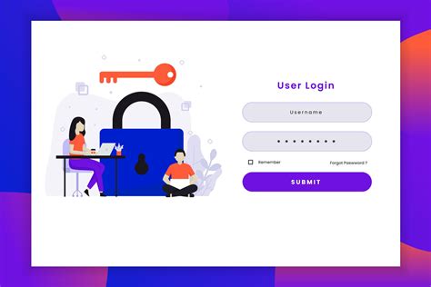 User login illustration with key 952507 Vector Art at Vecteezy